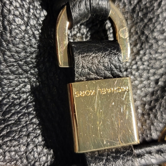 Michael Kors Black leather satchel - Picture 3 of 7